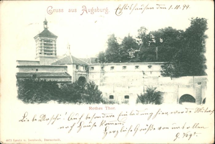 AUGSBURG  CITY Rotes Tor