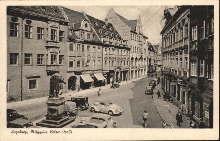 AUGSBURG  CITY Philippine Welser Strasse