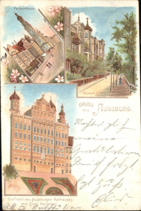 Augsburg Herwartstrasse Rathaus