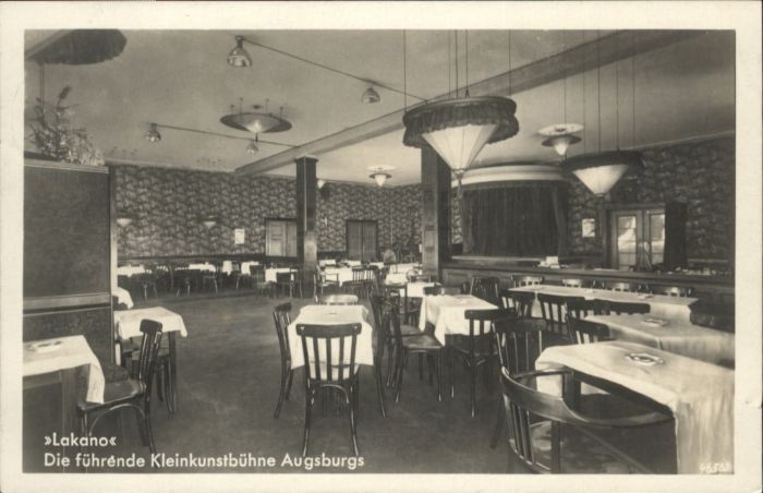 AUGSBURG  CITY Kleinkunstbuehne Lakano