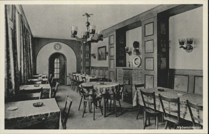 AUGSBURG  CITY Gaststaette Goldener Stern Nebenzimmer