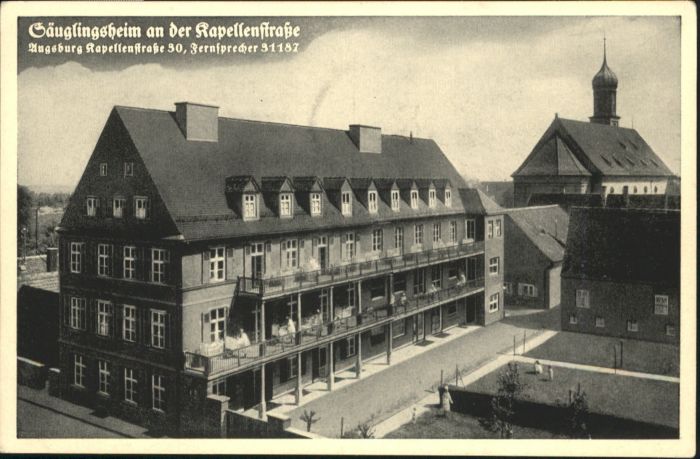 AUGSBURG  CITY Saeuglingsheim