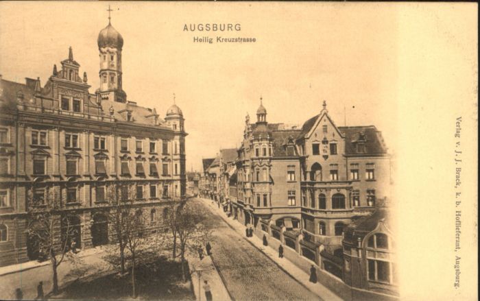 AUGSBURG  CITY Heiligkreuzkirche