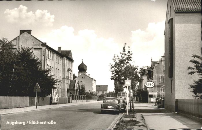 AUGSBURG  CITY Bluecherstrasse Esso Tankstelle