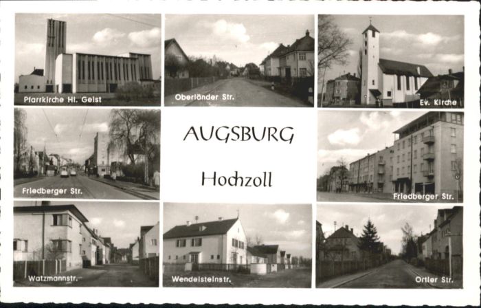 Hochzoll Kirche Friedbergerstrasse Oberländerstr