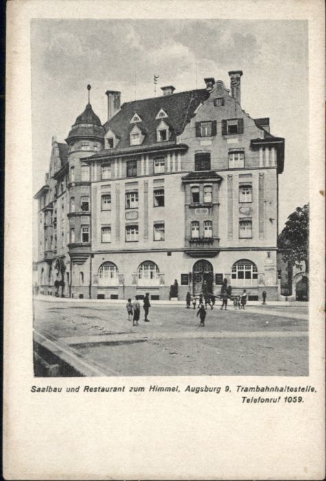 Augsburg Restaurant zum Himmel