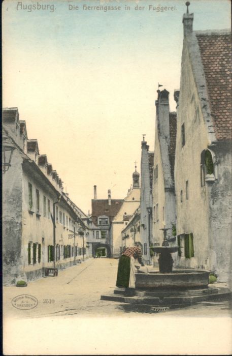 AUGSBURG  CITY Herrengasse