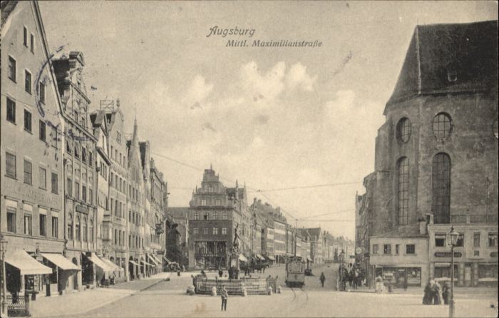 AUGSBURG  CITY Maximilianstrasse