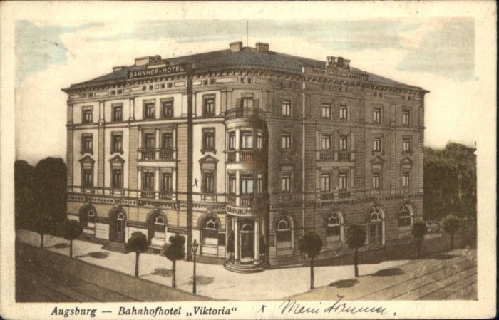AUGSBURG  CITY Bahnhofhotel Viktoria