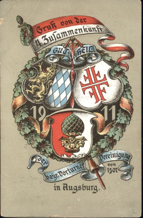Augsburg Wappen Vorturner Vereinigung