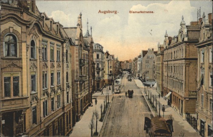 AUGSBURG  CITY Bismarckstrasse