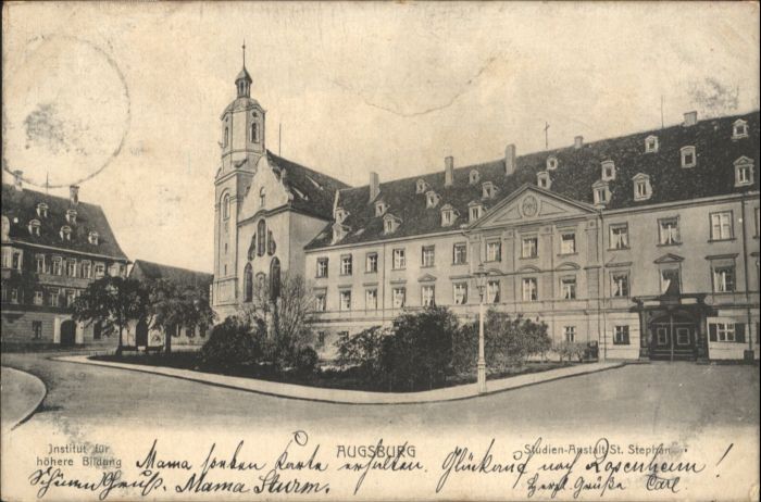 AUGSBURG  CITY Studienanstalt St Stephan