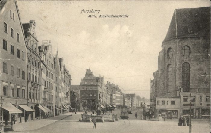 AUGSBURG  CITY Maximilianstrasse
