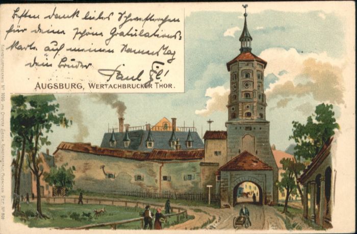 Augsburg Wertachbruckertor