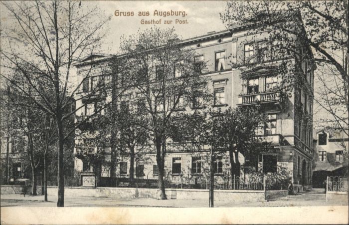 Augsburg Gasthof zur Post