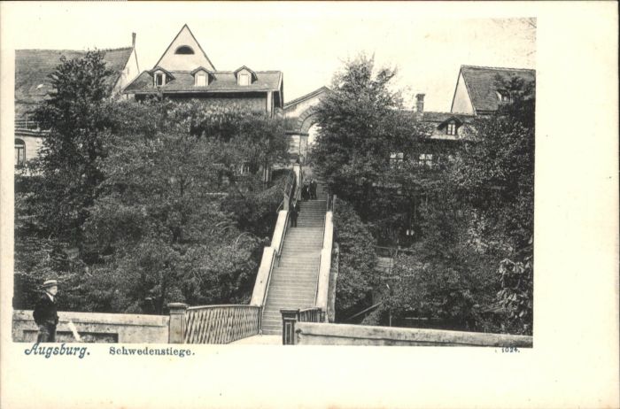AUGSBURG  CITY Schwedenstiege