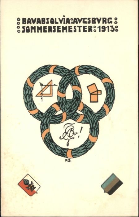 Augsburg Bauabsolvia Sommersemester Wappen