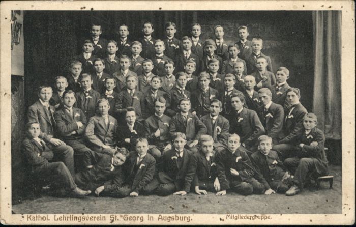 AUGSBURG  CITY Lehrlingsverein St Georg Mitgliedergruppe
