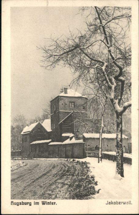 AUGSBURG  CITY Jakoberwall