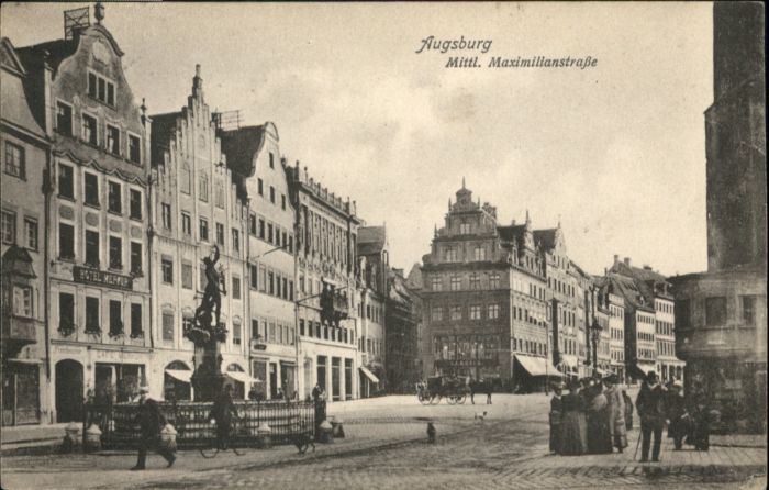 AUGSBURG  CITY Maximilianstrasse