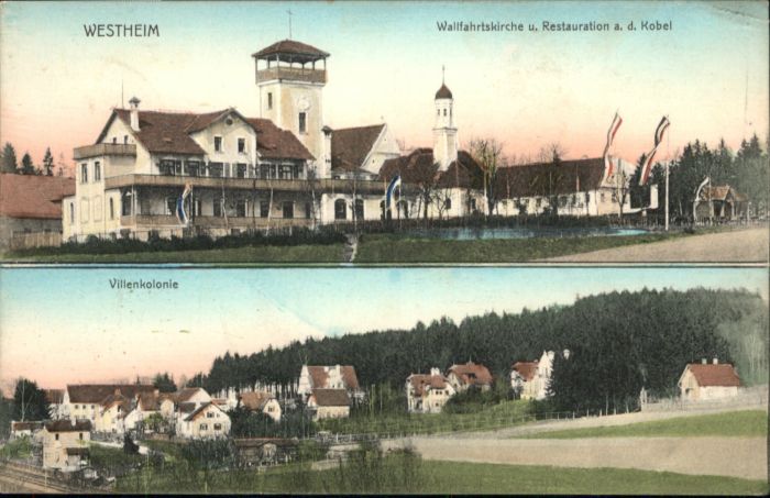 Westheim Augsburg Wallfahrtskirche Restauration an der Ko