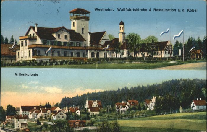 Westheim Augsburg Wallfahrtskirche Restauration an der Ko