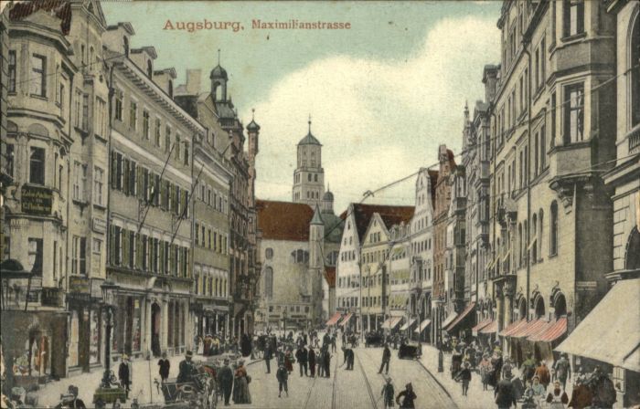 AUGSBURG  CITY Maximilianstrasse