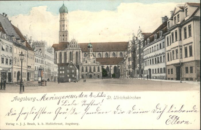 AUGSBURG  CITY St Ulrichskirche