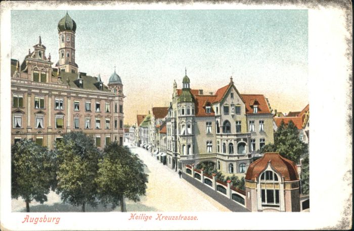AUGSBURG  CITY Heilige Kreuzstrasse