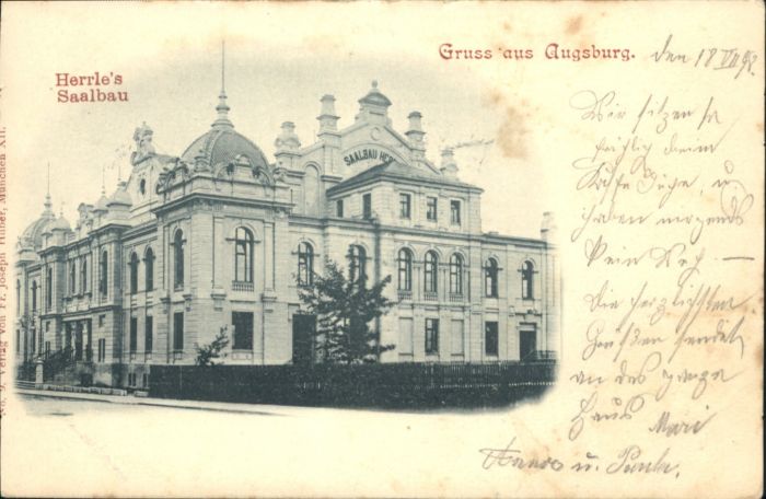 Augsburg Herrles Saalbau