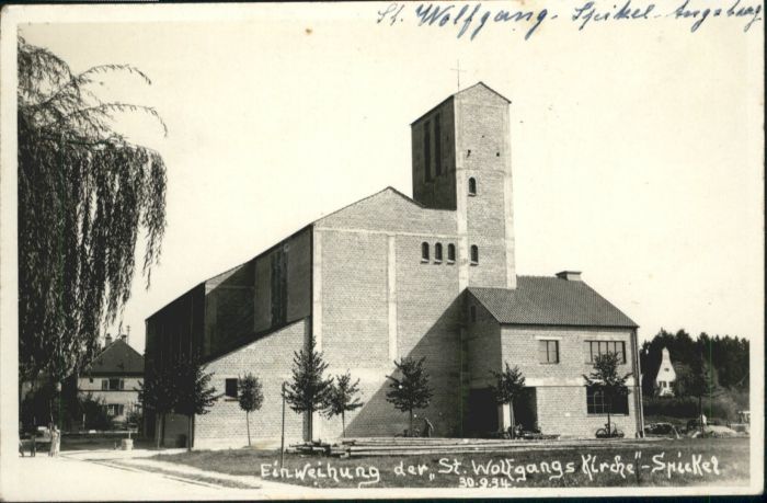 AUGSBURG  CITY Spickel St Wolfgangs Kirche