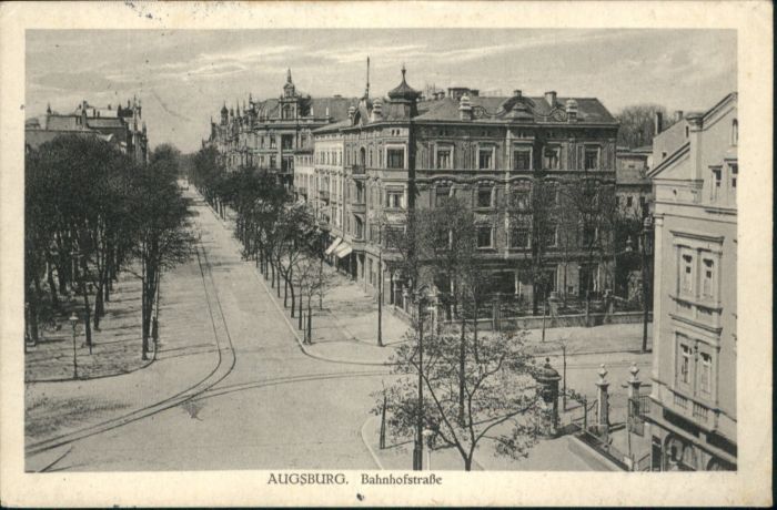 AUGSBURG  CITY Bahnhofstrasse