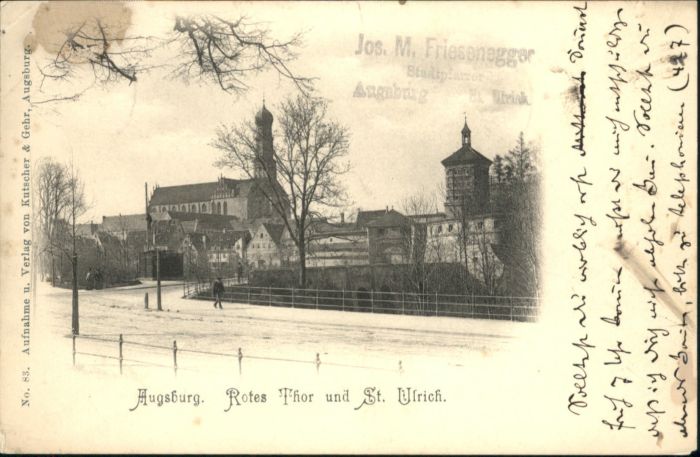 AUGSBURG  CITY Rotes Tor St Ulrich