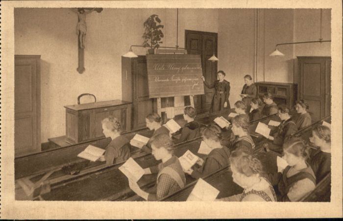 AUGSBURG  CITY Erziehungsinstitut St Ursula Lehrsaal