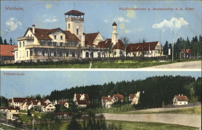 Westheim Augsburg Wallfahrtskirche Restauration an der Ko