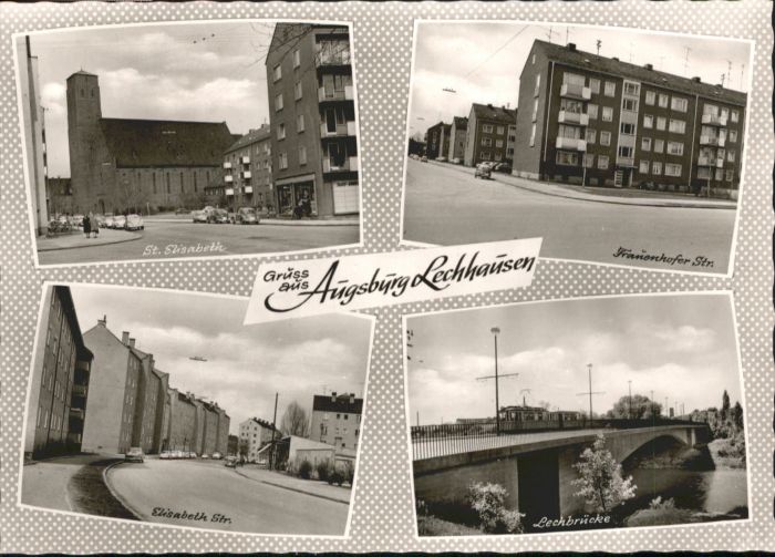 Lechhausen St Elisabeth Frauenhoferstrasse Lechbrü