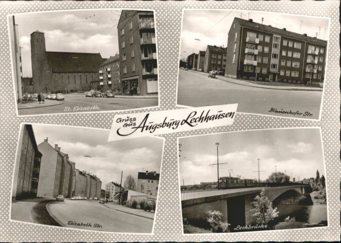 Lechhausen St Elisabeth Frauenhoferstrasse Lechbrü