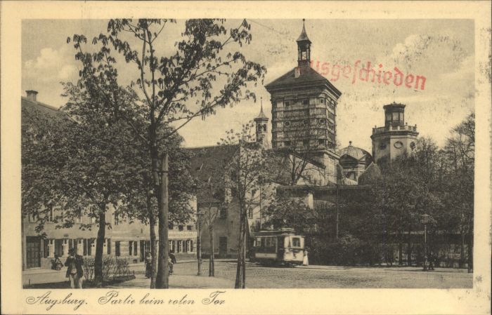 AUGSBURG  CITY Rotes Tor