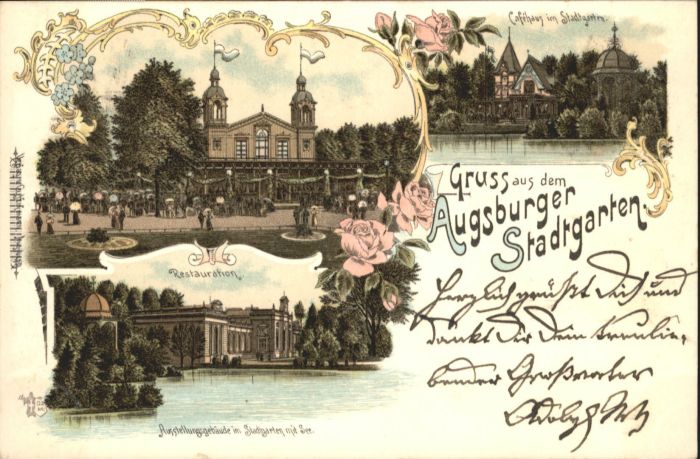 Augsburg Stadtgarten Restauration