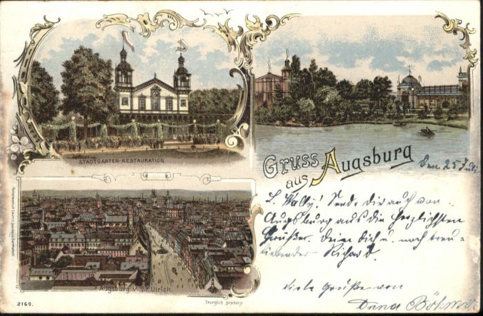 Augsburg Stadtgarten Restauration