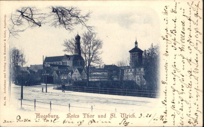 AUGSBURG  CITY Rotes Tor St Ulrich