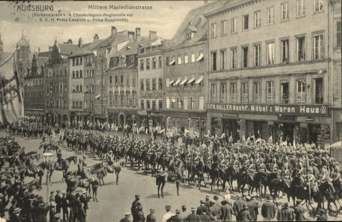Augsburg 4. Regiment Maximilianstrasse