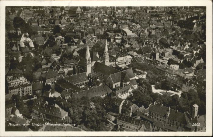 AUGSBURG  CITY Fliegeraufnahme