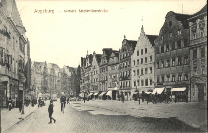 AUGSBURG  CITY Maximilianstrasse