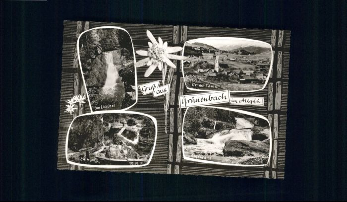 Gruenenbach Allgaeu inger Argenfälle *