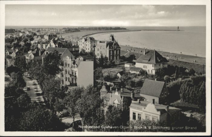 Cuxhaven Nordseebad Cuxhaven Döse Strichweg