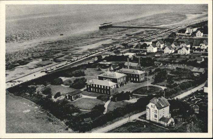 Duhnen Nordsee Duhnen Fliegeraufnahme