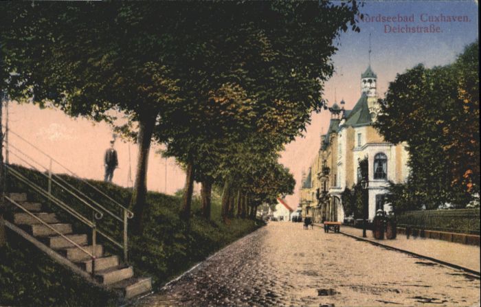 Cuxhaven Nordseebad Cuxhaven Deichstrasse