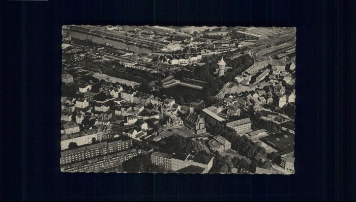 Cuxhaven Nordseebad Cuxhaven Fliegeraufnahme