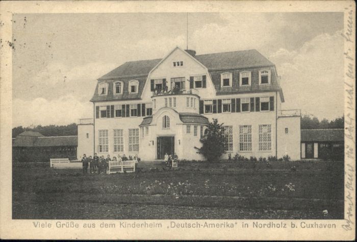 Nordholz Bremerhaven Kinderheim Deutsch Amerika